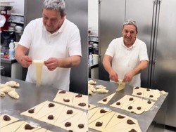 Viral! Pria Ini Bikin Croissant No Effort Ditonton 12 Juta Kali