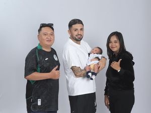 Gelandang PSS Jonathan Bustos Terharu Ada Bayi Pakai Namanya