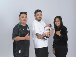 Gelandang PSS Jonathan Bustos Terharu Ada Bayi Pakai Namanya