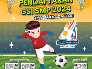 Pendaftaran Kompetisi Sepakbola GSI 2024 Dibuka, Siswa Merapat! Pendaftaran Kompetisi Sepakbola GSI 2024 Dibuka, Siswa Merapat!