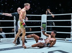 Haggerty Pertahankan Sabuk Juara Dunia Muay Thai ONE Championship