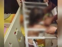 Viral Kepala Bocah Tersangkut di Pagar Wahana Permainan Restoran di Denpasar