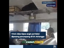 Penumpang KAI Nyalain Kipas Gantung di Gerbong, Traveler: Balik Zaman Kegelapan?