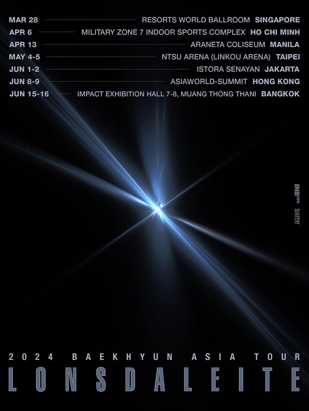 Konser Baekhyun/ Foto: instagram.com/applewood_official Konser Baekhyun/ Foto: instagram.com/applewood_official