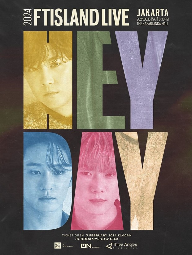 Konser FTISLAND/ Foto: instagram.com/threeanglesproduction Konser FTISLAND/ Foto: instagram.com/threeanglesproduction