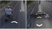 Kumpulan Foto Kocak Google Street View, Auto Nyengir!