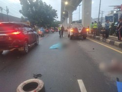 Tabrak Lari di Kebun Bunga Palembang, Boni dan Titin Tewas di TKP