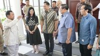 Momen Prabowo Sambangi SBY di Pacitan