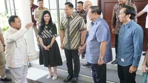 Momen Prabowo Sambangi SBY di Pacitan