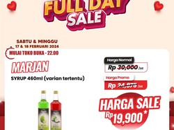 Sirup di Transmart Full Day Sale Cuma Rp 19 Ribuan, Bisa Buat Stok Puasa