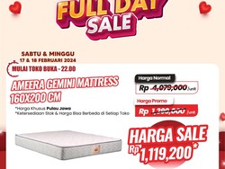 Gas Sekarang! Beli Kasur di Transmart Full Day Sale Hemat Rp 2,9 Jutaan