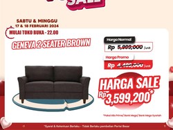 Sofa Empuk Diskon Rp 2,3 Juta Cuma di Transmart Full Day Sale