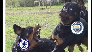 Meme Chelsea Garang Lawan City