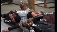 Sejumlah pemain Chelsea tampil garang melawan Man City, salah satunya Disasi. Foto: dok. Internet/X (Twitter)