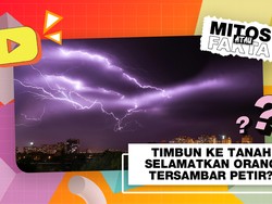 Mitos atau Fakta: Orang Tersambar Petir akan Selamat Jika Ditimbun di Tanah
