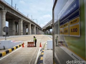 Akses Tol ke Stasiun Kereta Cepat Halim Tutup Permanen