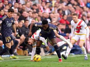 Vallecano Vs Madrid: Los Blancos Ditahan Imbang 1-1