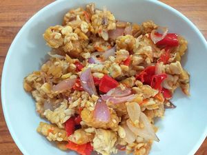 Resep Pecak Tempe Bawang yang Sedap dan Sederhana Bumbunya