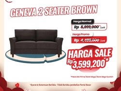 Mantap! Beli Sofa Buat Nyantai di Rumah Diskon Rp 2,3 Juta di Transmart Full Day Sale
