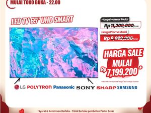 Full Senyum Beli TV di Transmart, Diskonnya Sampai Rp 4 Jutaan! Full Senyum Beli TV di Transmart, Diskonnya Sampai Rp 4 Jutaan!