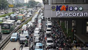 Awal Pekan, Lalin Jakarta Kembali Macet