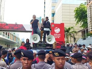 3 Kelompok Massa Gelar Aksi Minta Tak Ada Intimidasi ke Bawaslu dan KPU