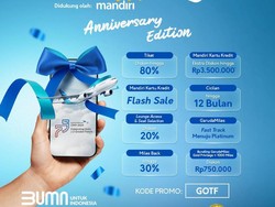 Serbu! Garuda Indonesia Tebar Diskon Tiket sampai 80%