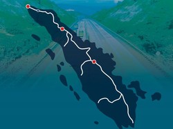 Merakit Motor Baru Ekonomi RI Lewat Tol Trans Sumatera