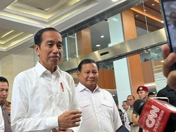 Respons Jokowi Ditanya soal PDIP Berpotensi Oposisi