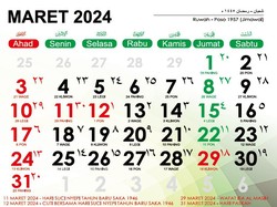 Libur Akhir Maret 2024 Berapa Hari? Cek Rinciannya di Sini