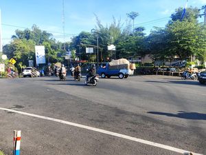 Arus Lalin Jalan Jogja-Wonosari Pagi Ini Lancar, Truk Muatan Dilarang Lewat