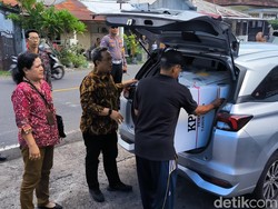 Logistik Empat TPS yang Pungut Suara Ulang di Buleleng Didistribusikan