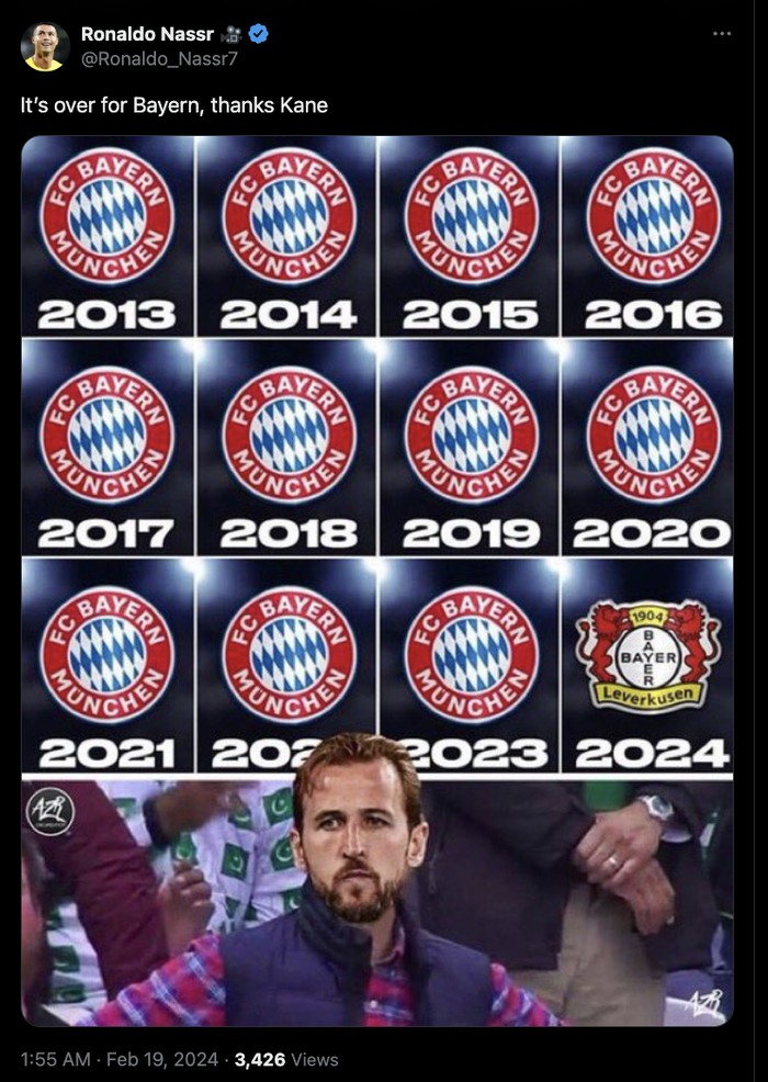 Meme Leverkusen ungguli Bayern Meme Leverkusen ungguli Bayern