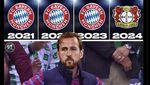 Meme Bayern Munich Kewalahan Kejar Leverkusen-nya Xabi Alonso