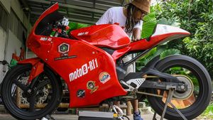 Penampakan Motoe-RI 1, Motor Listrik Custom Performa Tinggi