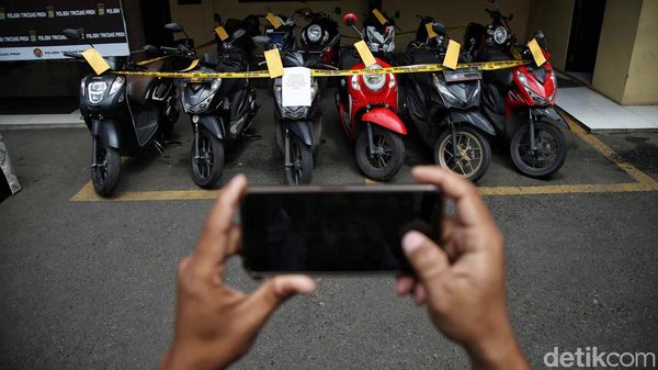 Polisi Amankan 12 Sepeda Motor Hasil Curian