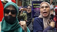 Potret Aksi di Depan Bawaslu Tolak Pemilu Curang