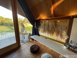 Staycation di Kabin Tepi Sawah, Mulai dari Rp 300 Ribu View-nya Secantik Itu