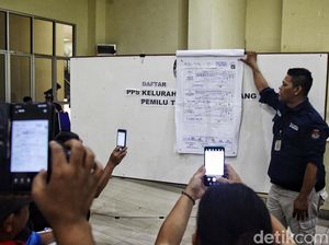 Suasana Rekap Suara Pemilu 2024 di GOR Tanah Abang Suasana Rekap Suara Pemilu 2024 di GOR Tanah Abang