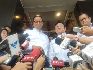 Momen Anies-Cak Imin Tegaskan Kami Terus di Jalan Perubahan Momen Anies-Cak Imin Tegaskan Kami Terus di Jalan Perubahan