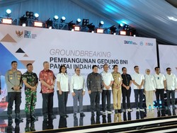 Bareng Aguan, Erick Thohir Groundbreaking Gedung BNI di PIK 2