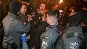 Kericuhan Warnai Aksi Demo di Kediaman PM Israel Netanyahu
