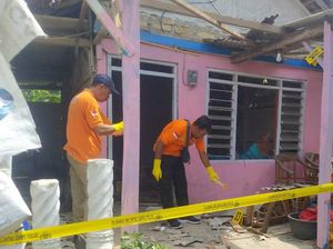 Ledakan di Rumah Ketua KPPS Pamekasan Diselidiki Ledakan di Rumah Ketua KPPS Pamekasan Diselidiki
