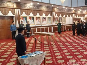 Lantik 117 Pejabat Eselon III-IV, Gubernur Jambi Tekankan Loyalitas