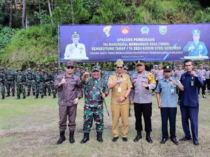Fokus Bangun Infrastruktur Jalan Desa, TMMD Tahap I Kebumen Resmi Dibuka Fokus Bangun Infrastruktur Jalan Desa, TMMD Tahap I Kebumen Resmi Dibuka