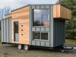 Jeroan Rumah 6 Meter yang Punya Roda Bisa Berpindah-pindah