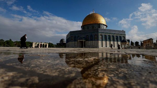 Potret Masjid Al Aqsa yang Sepi di Tengah Perang Israel-Hamas