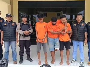 3 Pencuri Motor di Muaro Jambi Diringkus, 1 Pelaku Didor