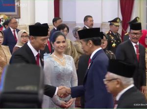 Momen AHY Dilantik Jokowi Jadi Menteri ATR/BPN