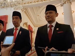 Jokowi Beri AHY 3 Tugas Usai Dilantik Jadi Menteri ATR/BPN Jokowi Beri AHY 3 Tugas Usai Dilantik Jadi Menteri ATR/BPN
